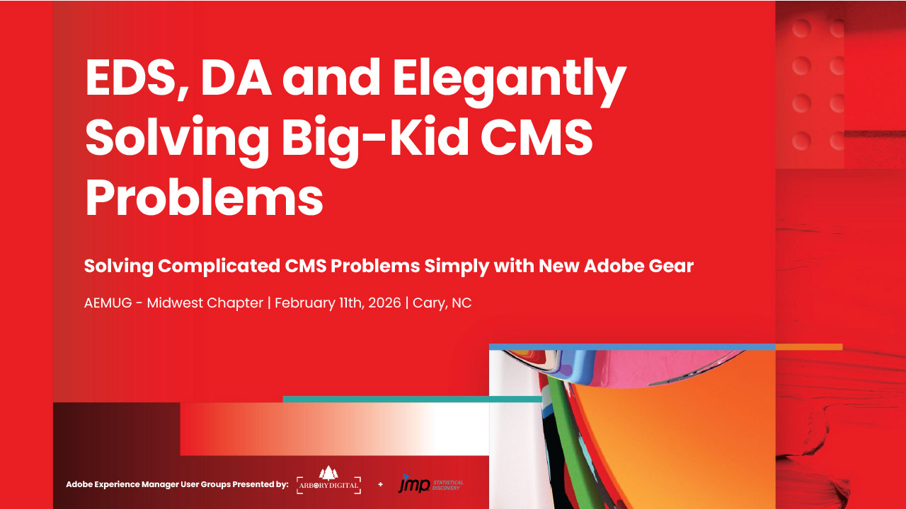 The Meetup Slides - AEM User Group Cary Feb 2026